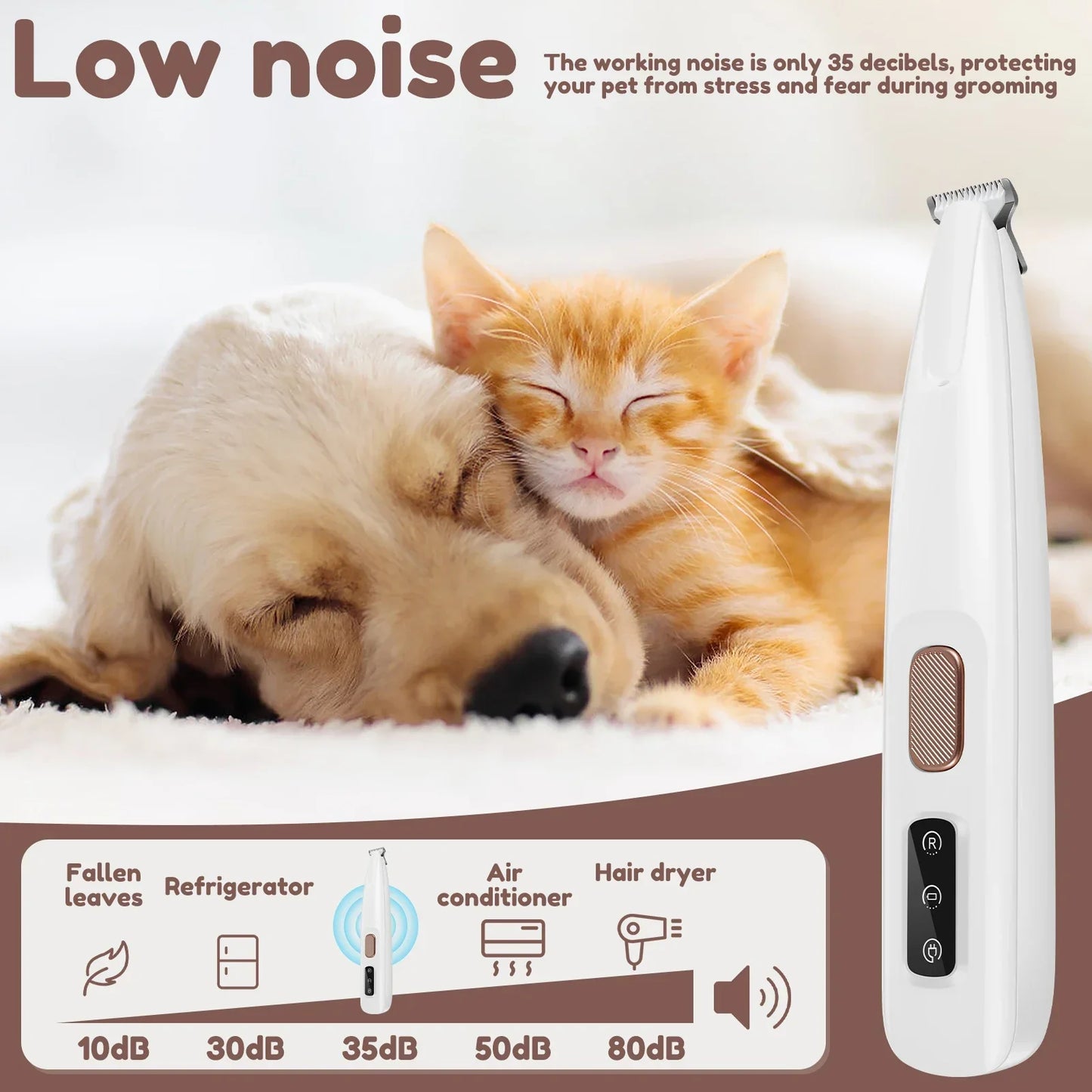 Paw Trimmer with LED Display 18mm